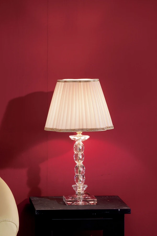 Настольная лампа с абажуром прозрачная 258 Euroluce Light of Italy — фото 1