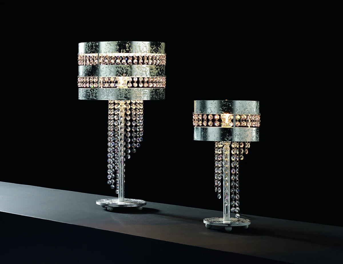 Большая настольная лампа с абажуром 30 см Dafne LG1 Euroluce Light of Italy — фото 2