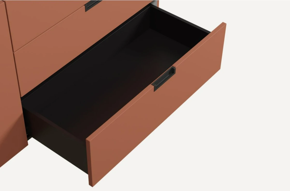 Тумба terracota коричневая Лигес-3 DIVAN.RU — фото 4