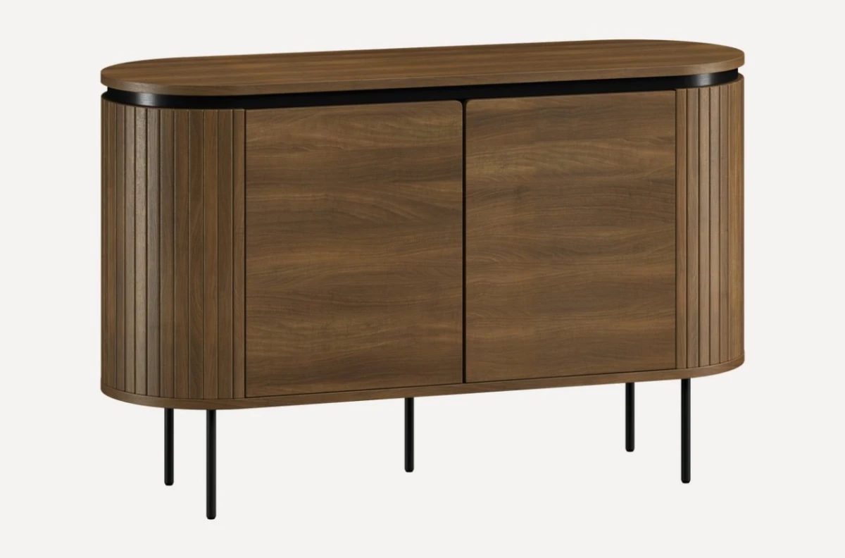 Тумба walnut коричневая Кэрнс-1 DIVAN.RU — фото 1