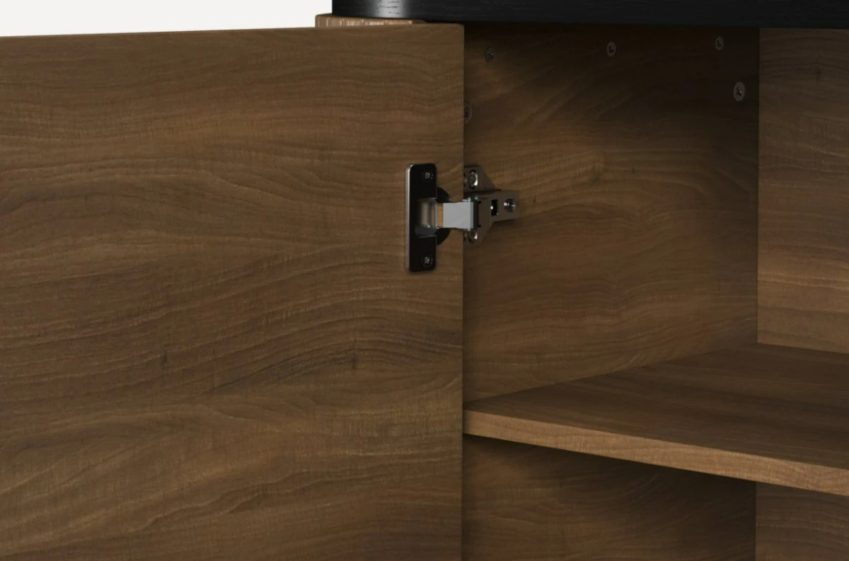 Тумба walnut коричневая Кэрнс-1 DIVAN.RU — фото 3