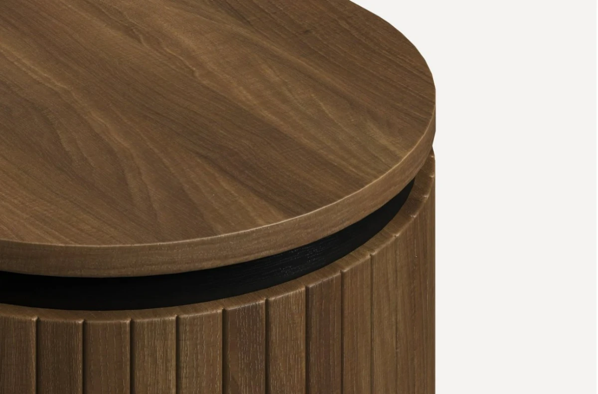 Тумба walnut коричневая Кэрнс-1 DIVAN.RU — фото 4