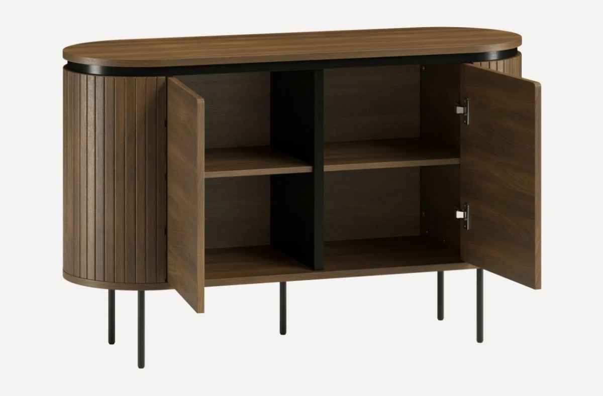 Тумба walnut коричневая Кэрнс-1 DIVAN.RU — фото 6