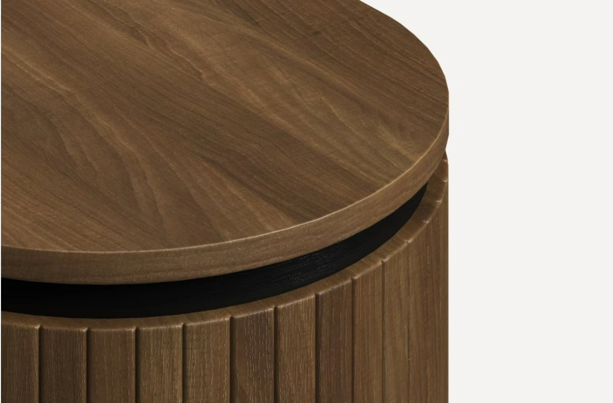 ТВ-тумба walnut коричневая Кэрнс DIVAN.RU — фото 4