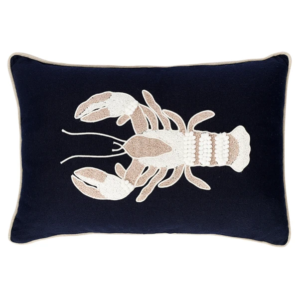 Подушка декоративная Navy lobster из коллекции Sea treasures Tkano — фото 1