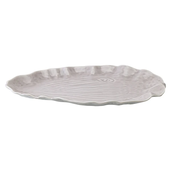 Блюдо сервировочное Clams серого цвета из коллекции Sea treasures Tkano — фото 1