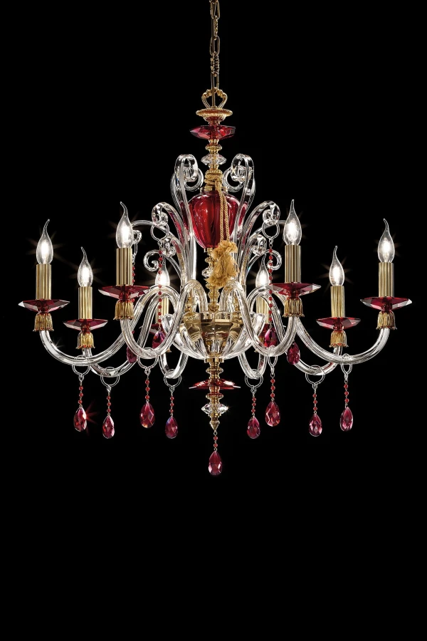 Люстра подвесная Rubino Alicante Euroluce Light of Italy — фото 1