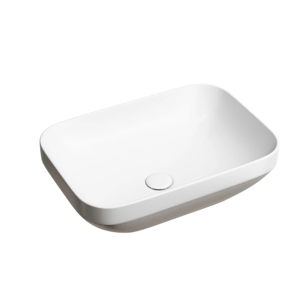 Накладная раковина 50 см белая матовая Ceramicanova Element CN6055MW Ceramicanova — фото 1