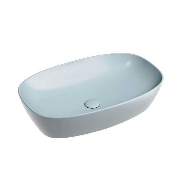 Накладная раковина 60 см серо-голубая матовая Ceramicanova Element CN6049MHL Ceramicanova — фото 1