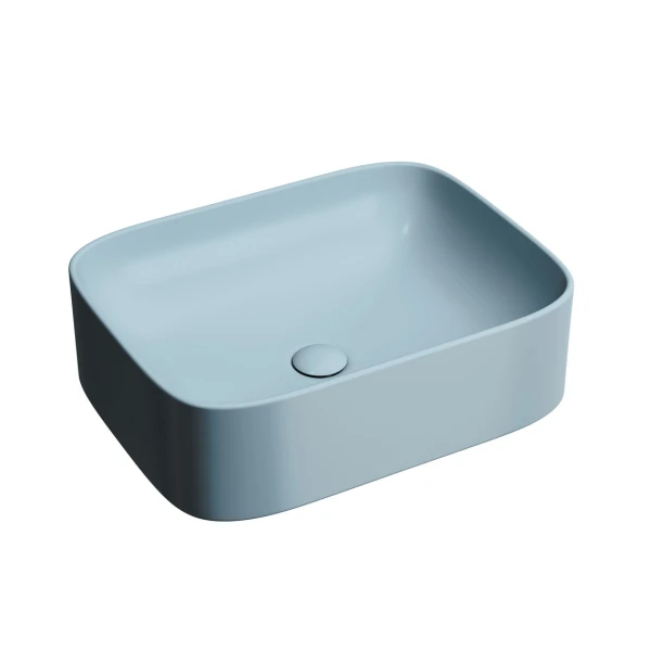 Накладная раковина 50 см голубая матовая Ceramicanova Element CN6052ML Ceramicanova — фото 1