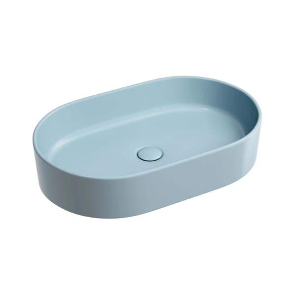 Накладная раковина 60 см голубая матовая Ceramicanova Element CN6048ML Ceramicanova — фото 1