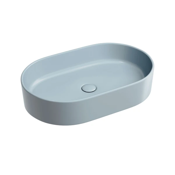 Накладная раковина 60 см серо-голубая матовая Ceramicanova Element CN6048MHL Ceramicanova — фото 1