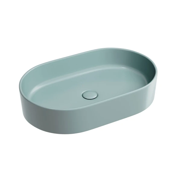 Накладная раковина Ceramicanova Element 60 см зеленая матовая CN6048MLG Ceramicanova — фото 1