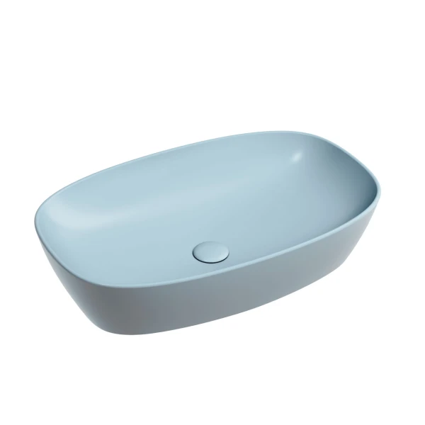 Накладная раковина 60 см голубая матовая Ceramicanova Element CN6049ML Ceramicanova — фото 1