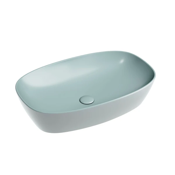 Накладная раковина 60 см зеленая матовая Ceramicanova Element CN6049MLG Ceramicanova — фото 1