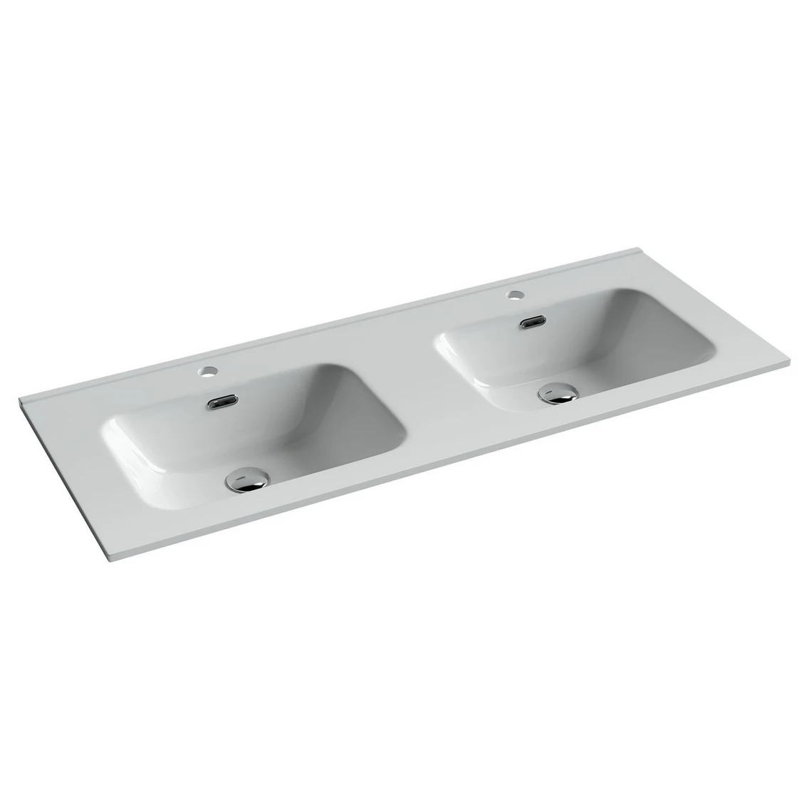 Двойная раковина 122 см белая Ceramicanova Element CN7004 Ceramicanova — фото 2