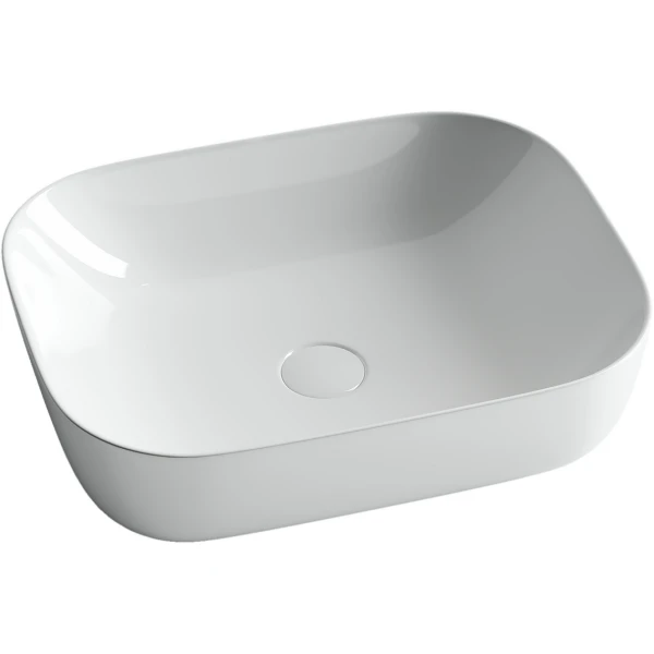 Накладная раковина прямоугольная 50 см белая Ceramicanova Element CN6008 Ceramicanova — фото 1