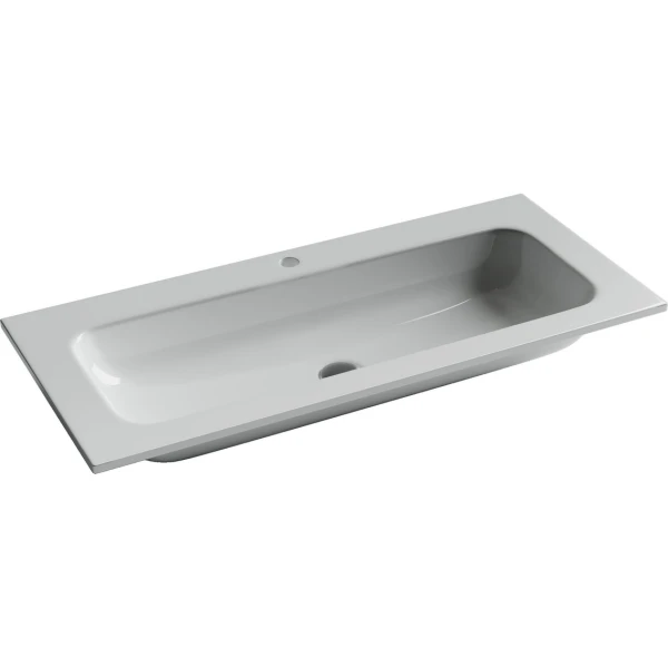Накладная раковина прямоугольная 101 см белая Ceramicanova Element CN7013 Ceramicanova — фото 1