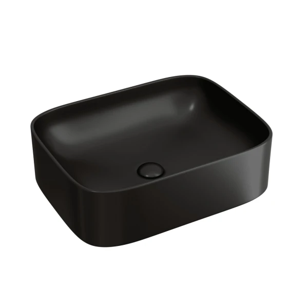 Накладная раковина 50 см черная матовая Ceramicanova Element CN6052MB Ceramicanova — фото 1