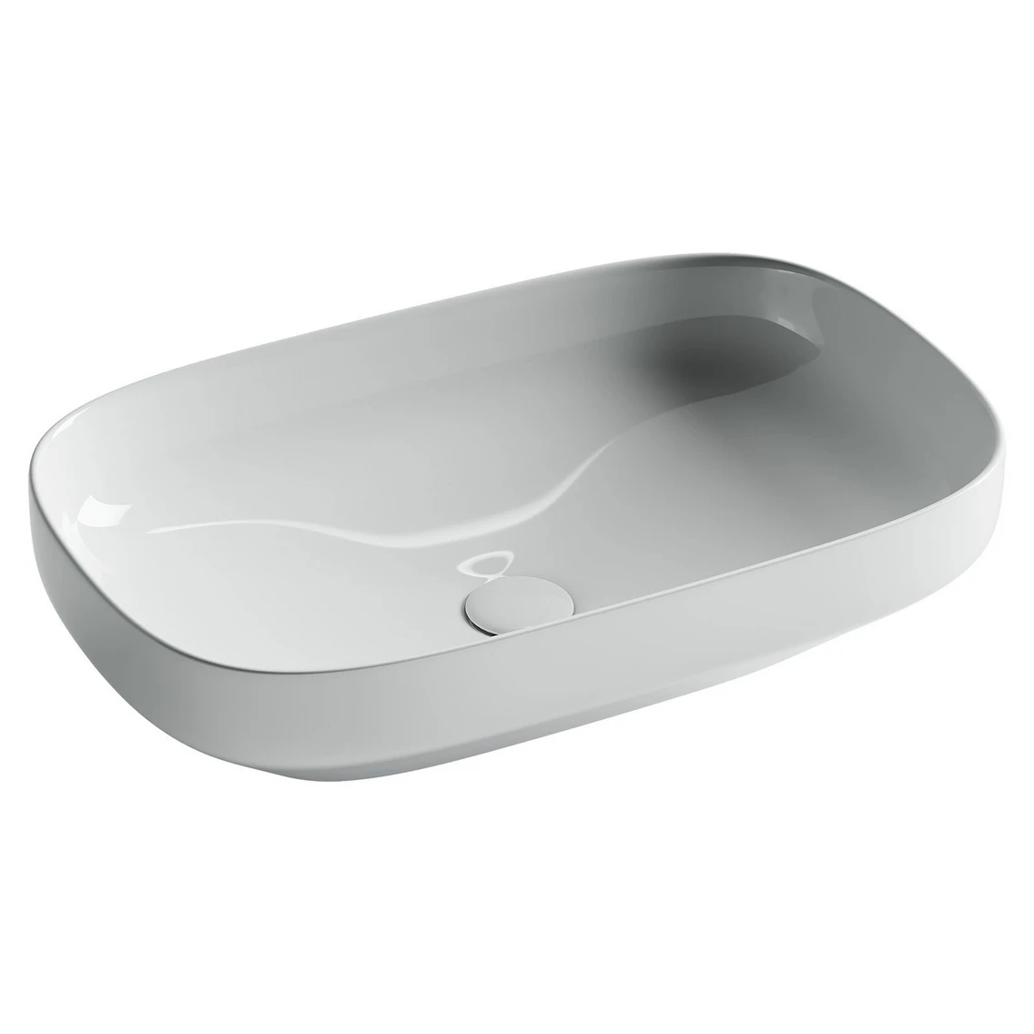 Накладная раковина 60 см белая Ceramicanova Element CN5030 Ceramicanova — фото 1