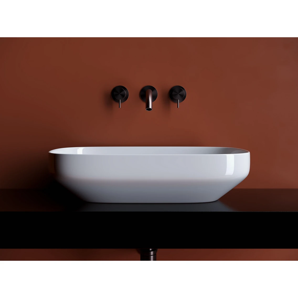 Накладная раковина 60 см белая Ceramicanova Element CN5030 Ceramicanova — фото 3
