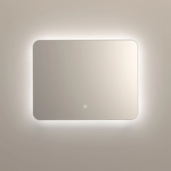 Зеркало LED VLM-3BE800 800х600 c сенсорным выключателем и диммером Vincea — фото 1