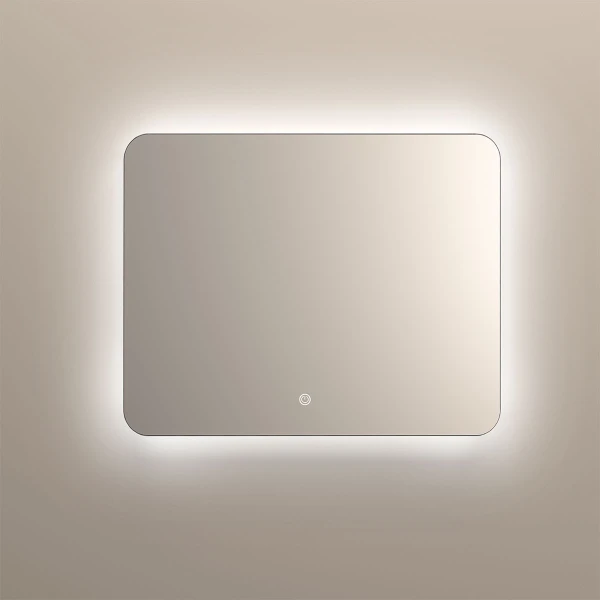 Зеркало LED VLM-3BE100 1000х800 c сенсорным выключателем и диммером Vincea — фото 1
