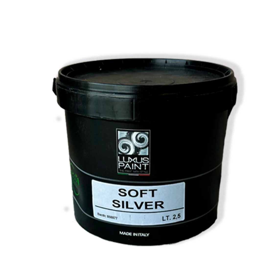 Краска водоэмульсионная полуглянцевая 0,25 л Soft Silver Luxus Paint — фото 1