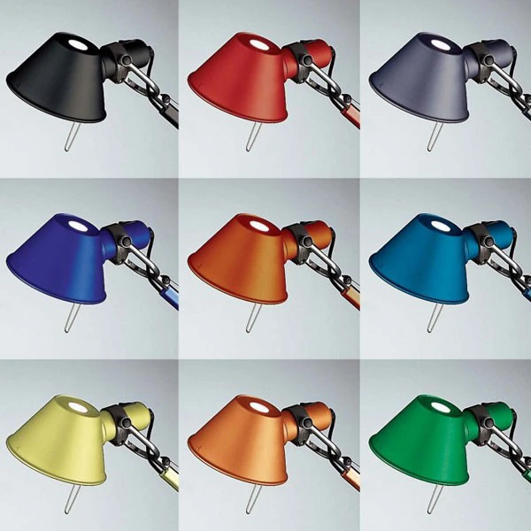 Настольная лампа оранжевая A011860 Artemide — фото 9