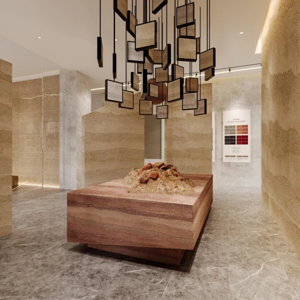 Панель 600х1200 мм Грунтовый камень Rammed Earth Board БАЙДЖАКС стеновые панели — фото 1