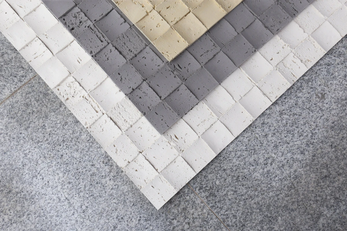 Панель 600х1200 мм Травертин мозайка Travertine Mosaic БАЙДЖАКС стеновые панели — фото 2