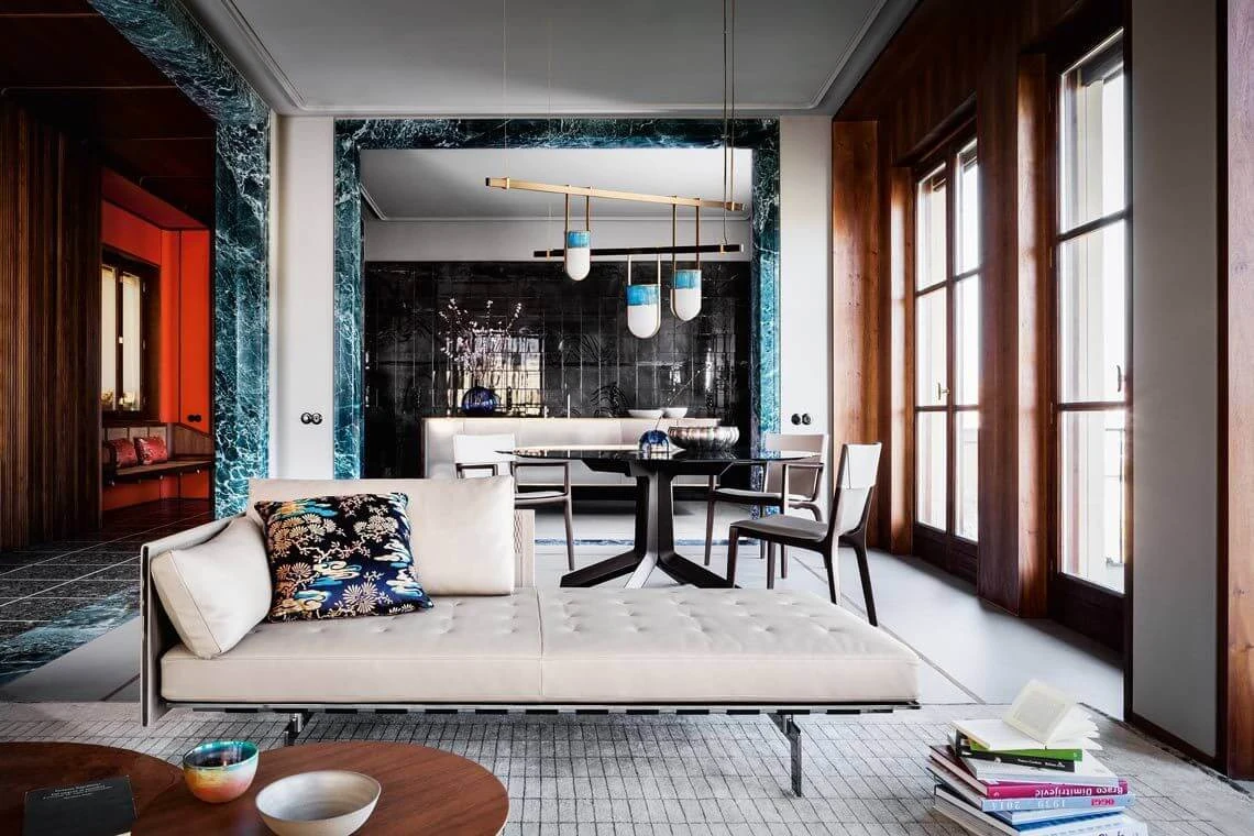 Кушетка Clayton Poltrona Frau — фото 5