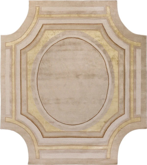 Ковер из шёлка, шерсти и люрекса Modern History by Pierre Gonalons Salon Art de Vivre — фото 1
