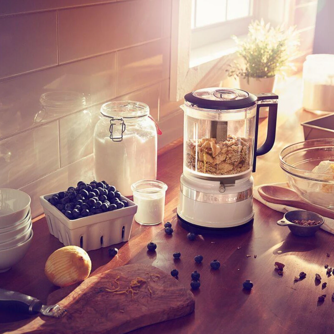 Комбайн кухонный мини 1,2 л кремовый KitchenAid — фото 2