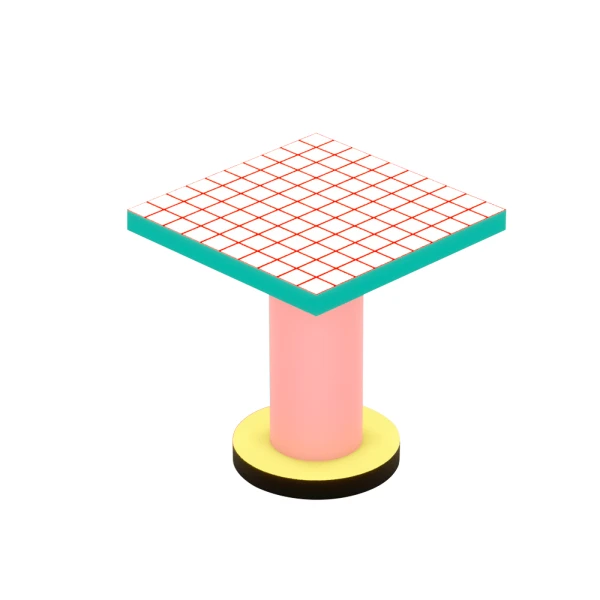 Стол Superlounge Table Red Grid Seletti — фото 1