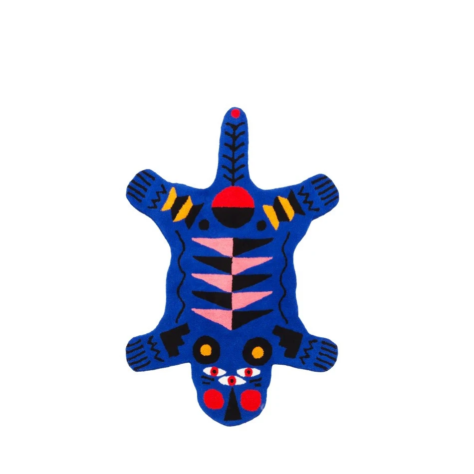 Ковер Oggian Blue Panther M Qeeboo — фото 1