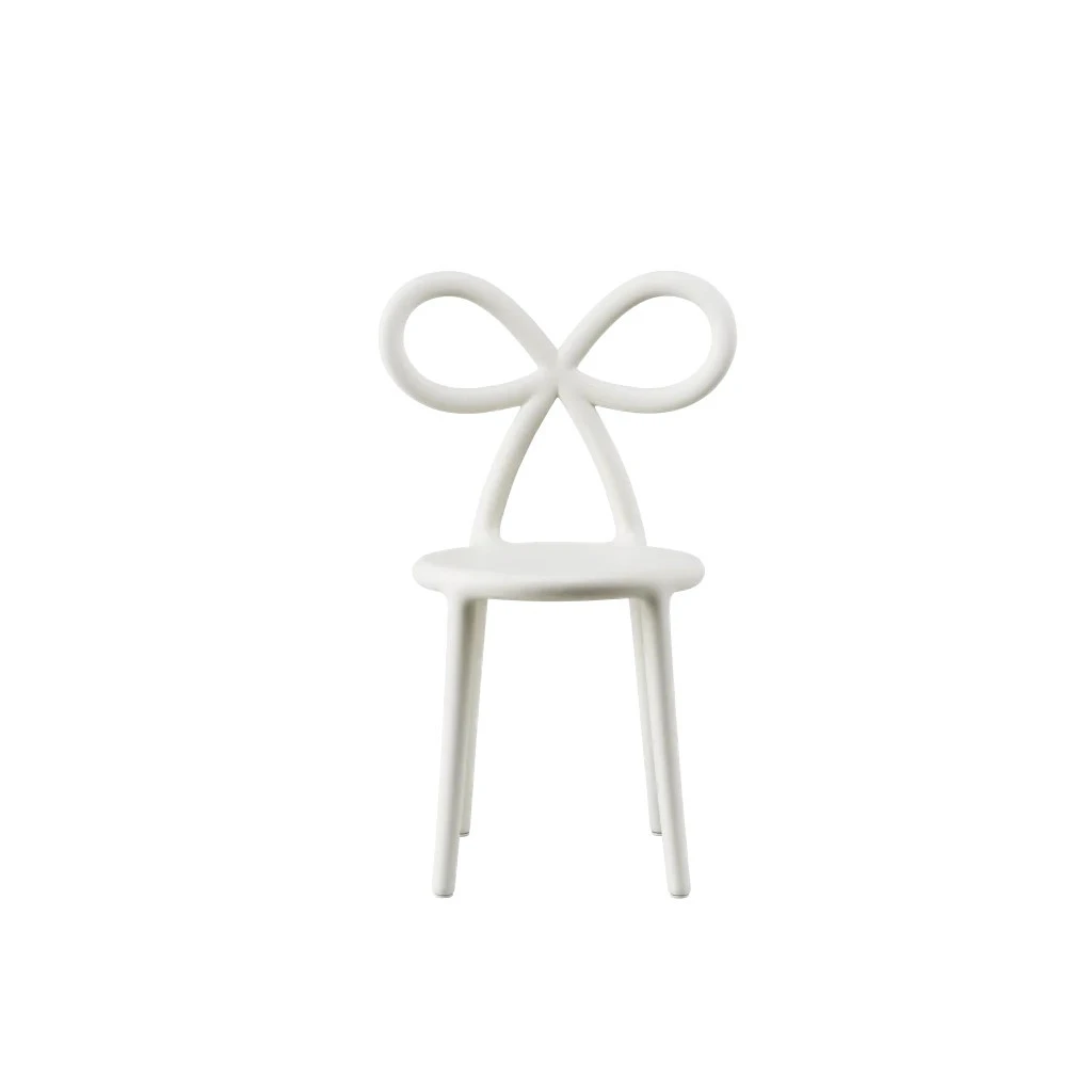 Детский стул Ribbon Baby white Qeeboo — фото 1