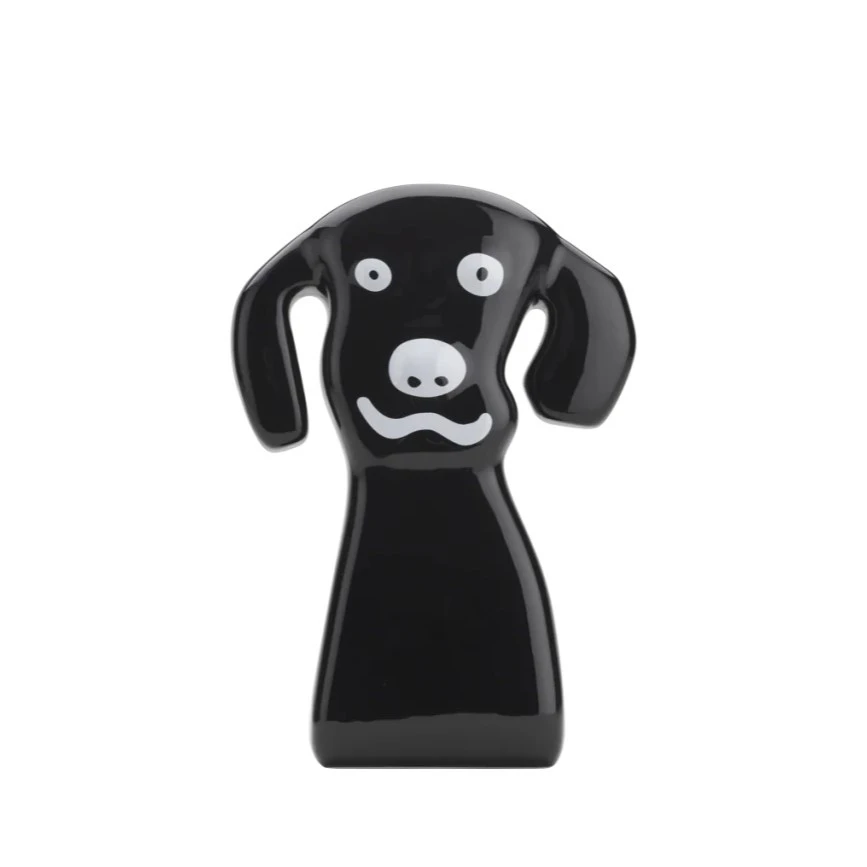 Ваза Kritters Bozo Black and White Qeeboo — фото 1
