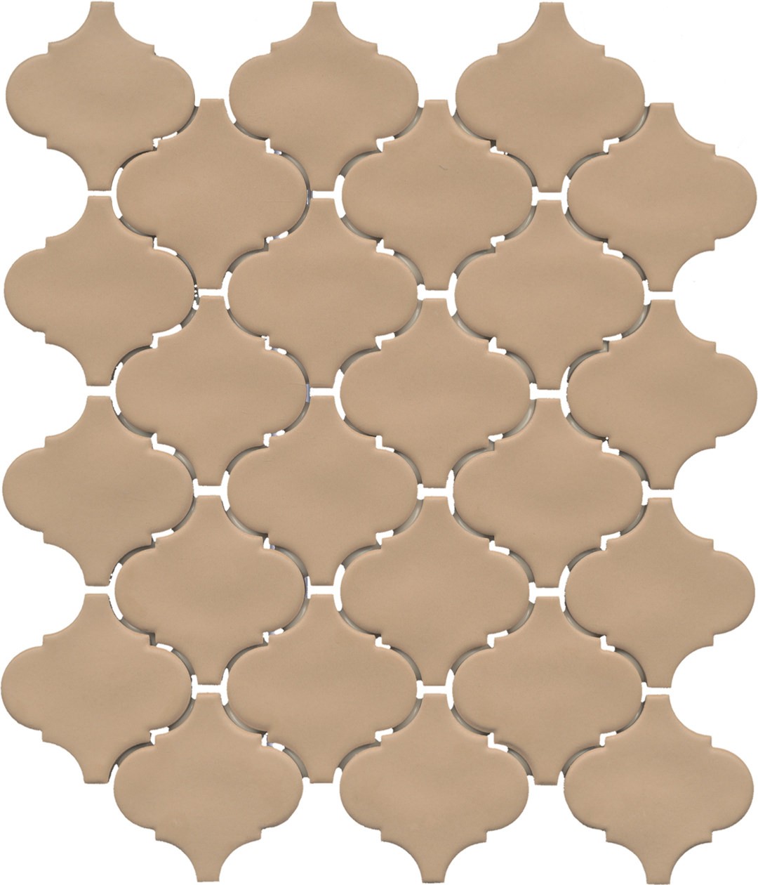Керамическая плитка Арабески Марокко бежевый матовый 26x30x0,7 из 24 частей 6,5х6,5 Kerama Marazzi — фото 1