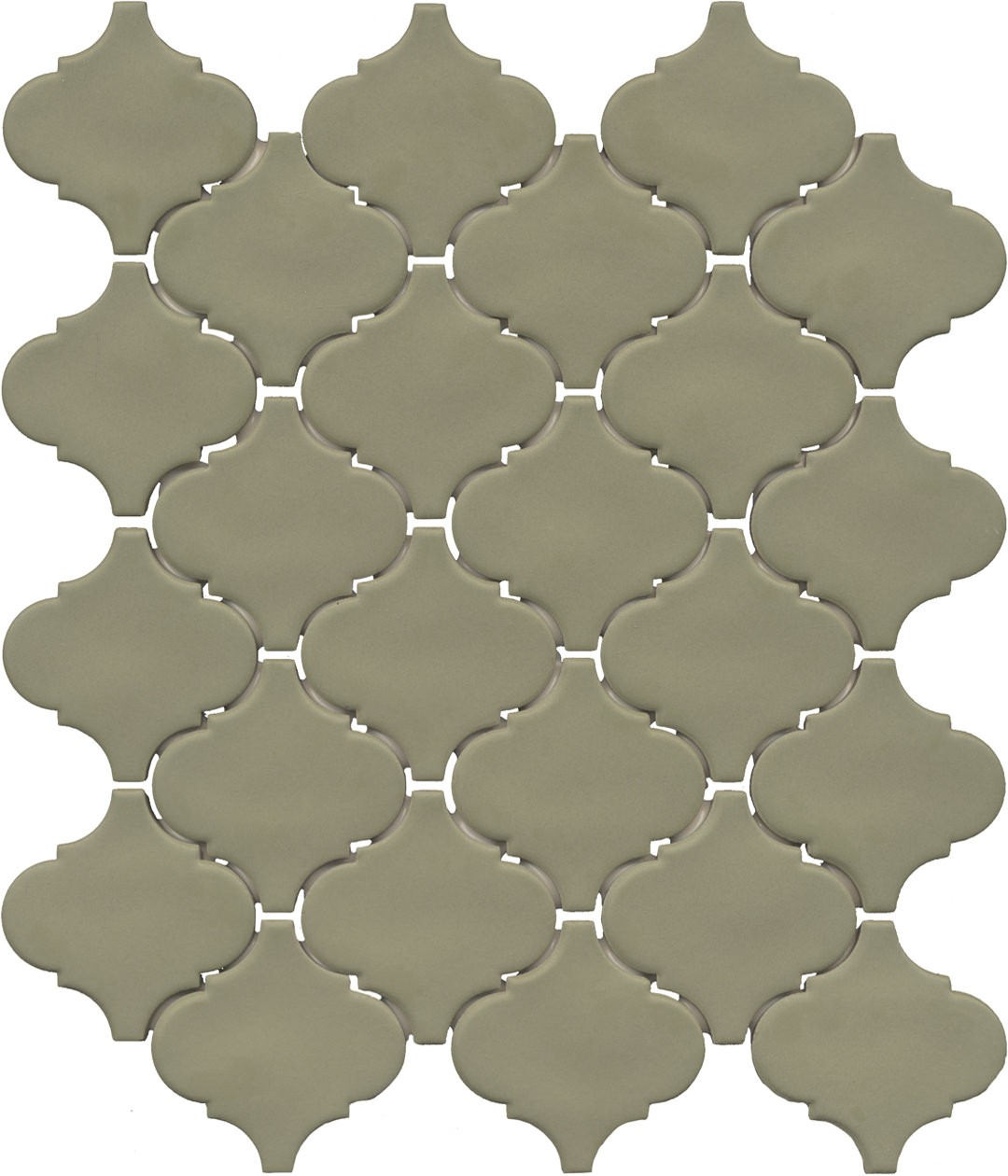 Керамическая плитка Арабески Марокко зелёный матовый 26x30x0,7 из 24 частей 6,5х6,5 Kerama Marazzi — фото 1
