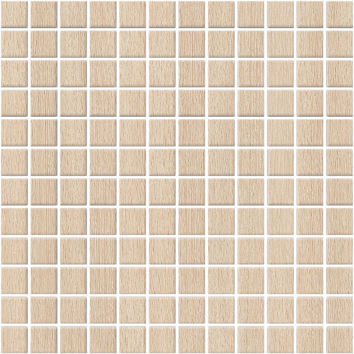 Керамическая плитка Вяз бежевый матовый 29,8x29,8x0,35 из 144 частей 2,3х2,3 Kerama Marazzi — фото 1