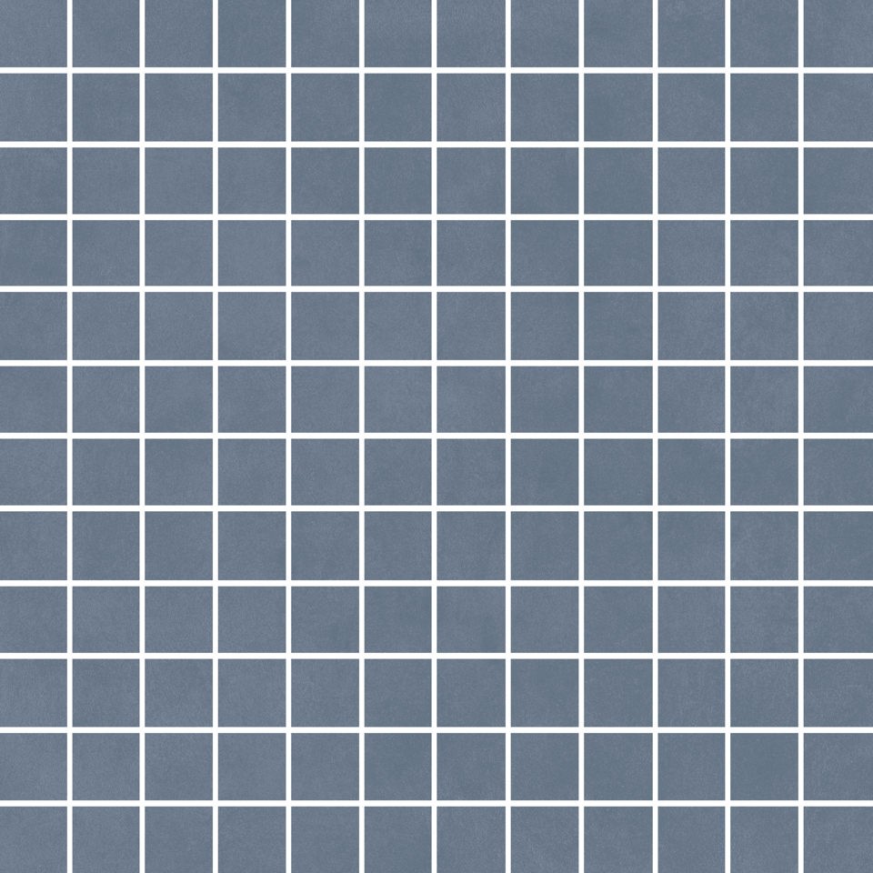 Керамическая плитка Таделакт синий светлый матовый 29,8x29,8x0,35 из 144 частей 2,3х2,3 Kerama Marazzi — фото 1