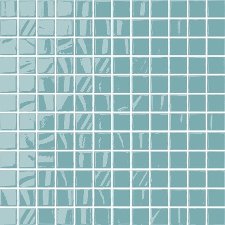 Керамическая плитка Темари бирюзовый глянцевый 29,8x29,8x0,35 из 144 частей 2,3х2,3 Kerama Marazzi — фото 1
