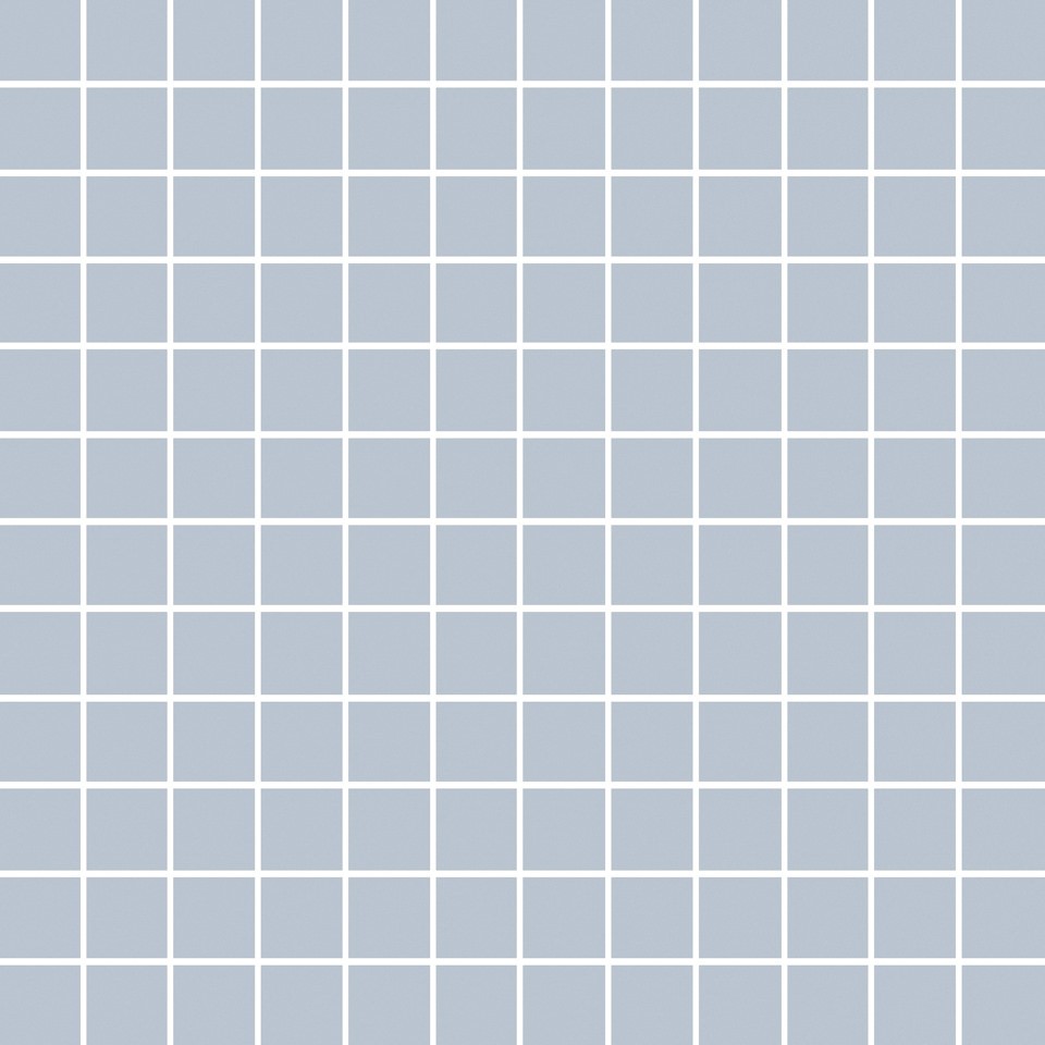 Керамическая плитка Темари голубой светлый матовый 29,8x29,8x0,35 из 144 частей 2,3х2,3 Kerama Marazzi — фото 1