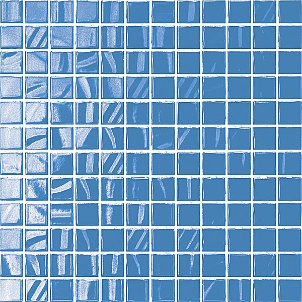 Керамическая плитка Темари синий глянцевый 29,8x29,8x0,35 из 144 частей 2,3х2,3 Kerama Marazzi — фото 1