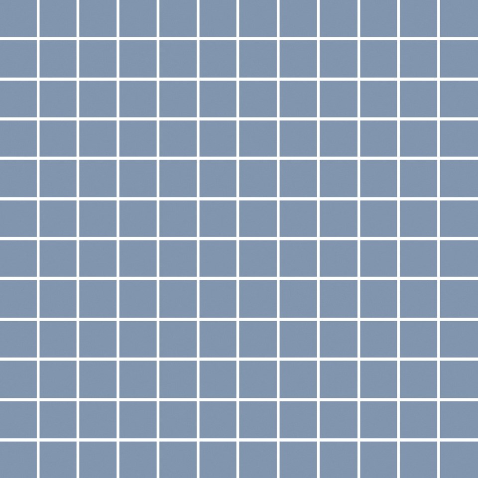Керамическая плитка Темари синий светлый матовый 29,8x29,8x0,35 из 144 частей 2,3х2,3 Kerama Marazzi — фото 1