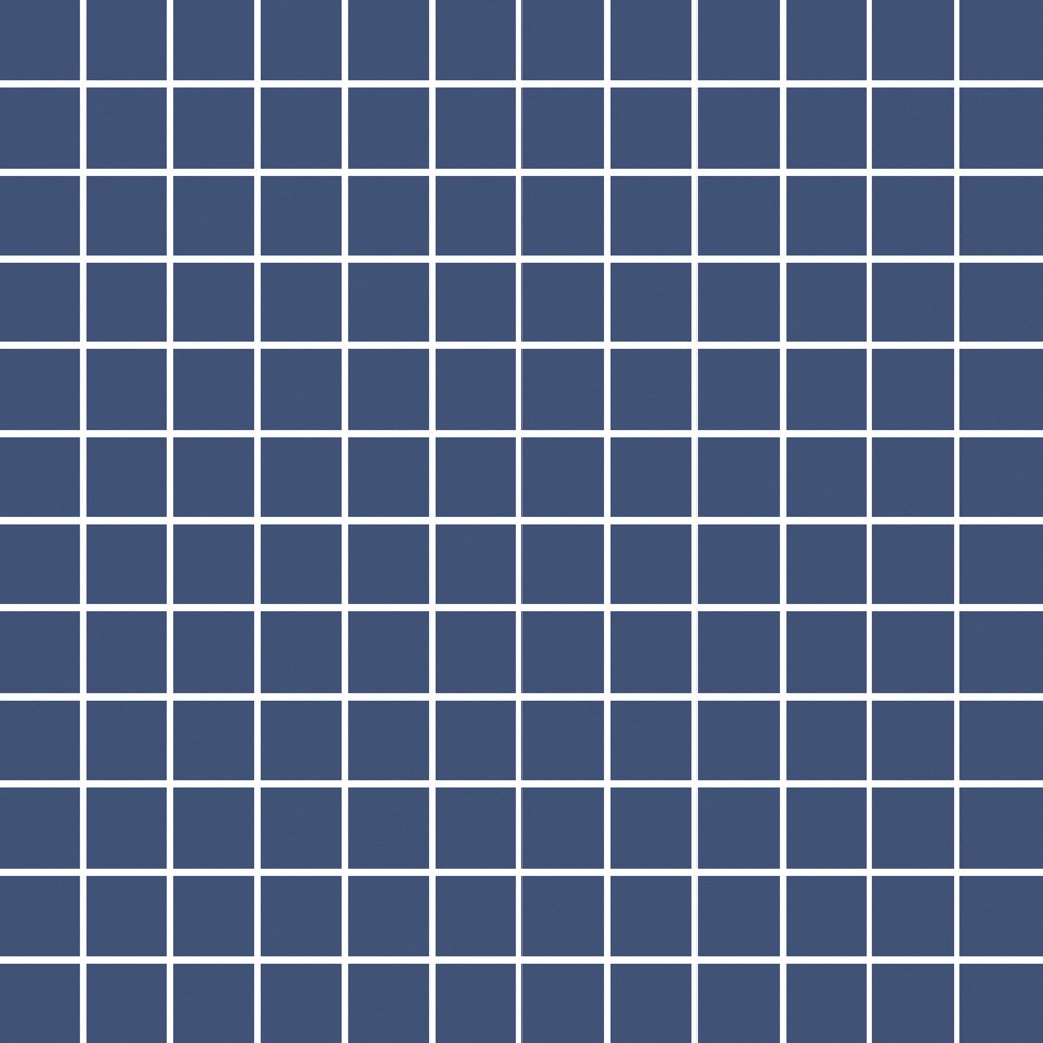 Керамическая плитка Темари синий тёмный матовый 29,8x29,8x0,35 из 144 частей 2,3х2,3 Kerama Marazzi — фото 1