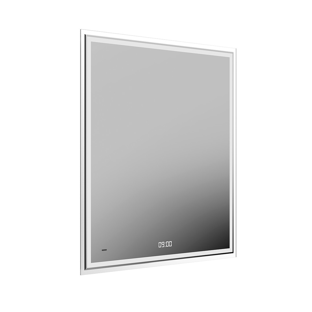 Зеркало Текно c LED-подсветкой 70, с функцией антизапотевание, белый глянцевый Kerama Marazzi — фото 1